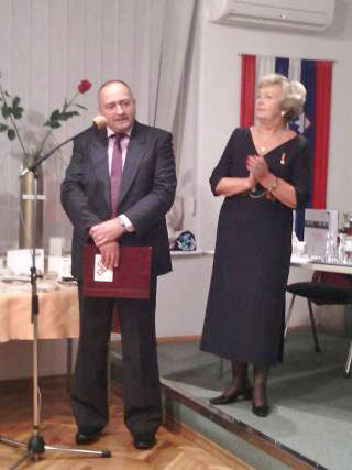 Katarina Furjan in Ivica Matošević. Foto: akm