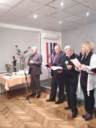 Darko Šonc, Ivica Matošević, Vjekoslav Pandurić, Arijana Mrzljak (z leve). Foto: akm