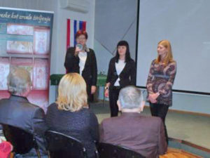 Metka Starič, Marjana Dolšina i Martina Tekavec iz Zavoda Parnas. (s lijeva nadesno) (Foto: a.k.m.)
